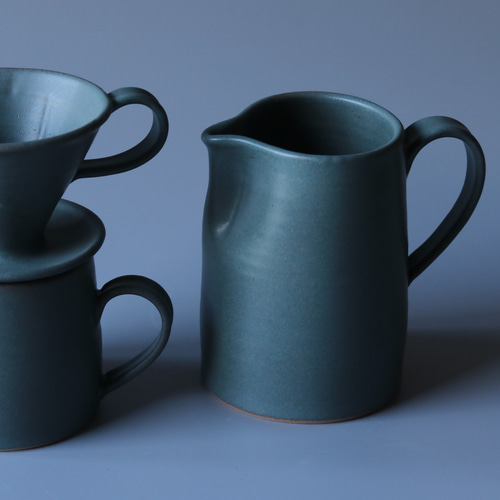 アンティーク コーヒーサーバ 陶器製 fs00315_6.jpg