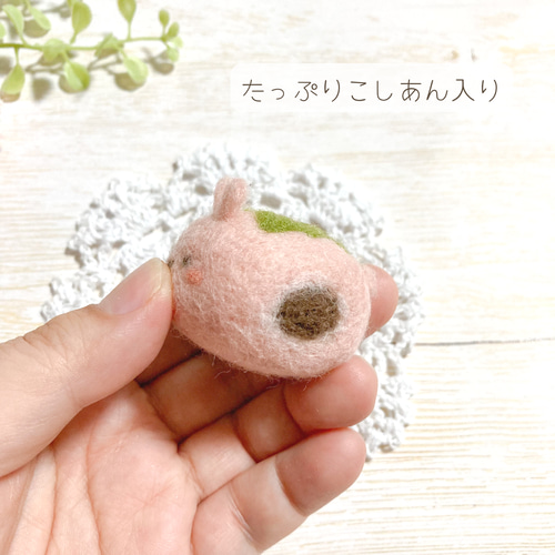 羊毛フェルトいちごさくら✿オーダーOK様