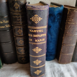 【アンティーク洋書】Manuel des enfants de Marie, 1893：表紙紫 3枚目の画像