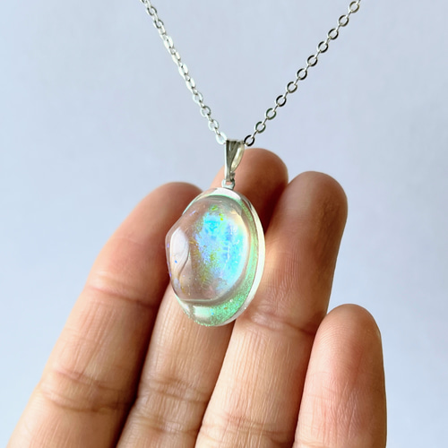 1119】レジン ネックレス ペンダント ハンドメイド