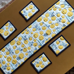 ポコポコ 黄色ミニトマトのテーブルマット 5枚セット 8枚目の画像
