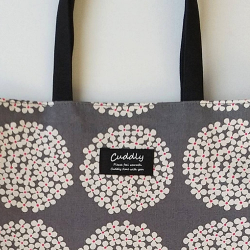 A4トートバック サークルフラワー サブバッグ トートバッグ micco 通販