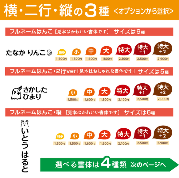 フルネームはんこ（全てのフルネームはんこがこちらから購入頂けます） 入園  入学 入園祝い 入園祝い  入園準備 入学準 2枚目の画像