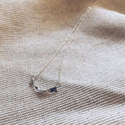 nagareboshi necklace【silver925】シンプル　シルバー　シルバー925 流れ星 4枚目の画像