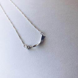 nagareboshi necklace【silver925】シンプル　シルバー　シルバー925 流れ星 9枚目の画像