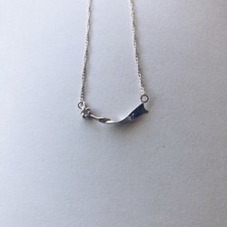 nagareboshi necklace【silver925】シンプル　シルバー　シルバー925 流れ星 10枚目の画像