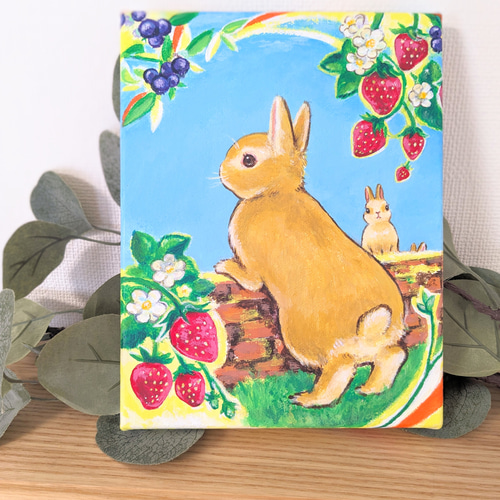 Amazon.co.jp: 原画 馬 一点物 絵 絵画 動物画 肉筆画 アクリル