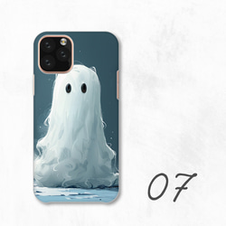 幽靈可愛幽靈幻想兼容所有型號智慧型手機保護殼後蓋式硬殼 NLFT-HARD-a156 第9張的照片