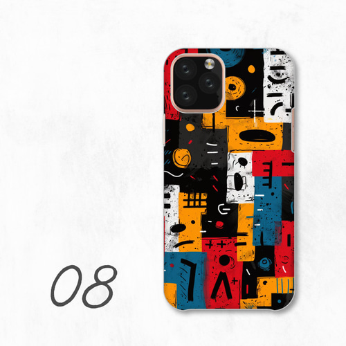 ポップアート グラフィティ カラフル アート 全機種対応スマホケース