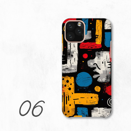 ポップアート グラフィティ カラフル アート 全機種対応