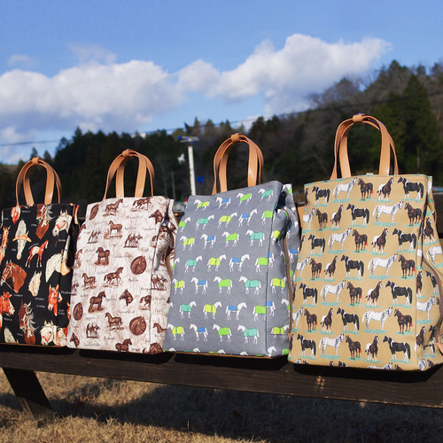 レスポートサック　リュック　アンティーク柄　馬 レスポートサックリュックアンティーク柄馬