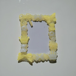 ホイップデコ　B7　硬質ケース　トレカケース　韓国　黄色 2枚目の画像