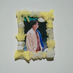 ホイップデコ　B7　硬質ケース　トレカケース　韓国　黄色 1枚目の画像