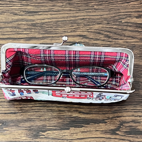 キャスキッドソン ロンドンストリート メガネケースペンケース兼用