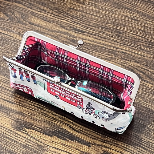 キャスキッドソン ロンドンストリート メガネケースペンケース兼用