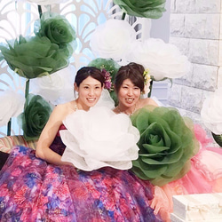 【おためし】ジャイアントフラワー ローズL イエロー　Giant Flower 花径約45cm　結婚式　アニバーサリー 4枚目の画像