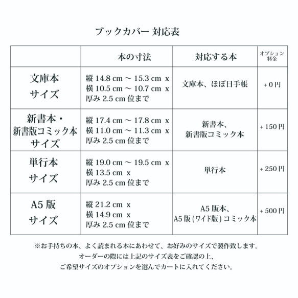 リバティのブックカバー (フロリバンダ) 5枚目の画像