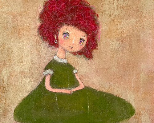 Rausの絵画 開運アート「唐獅子」B3サイズ | 開運アーティストRINBEN アート