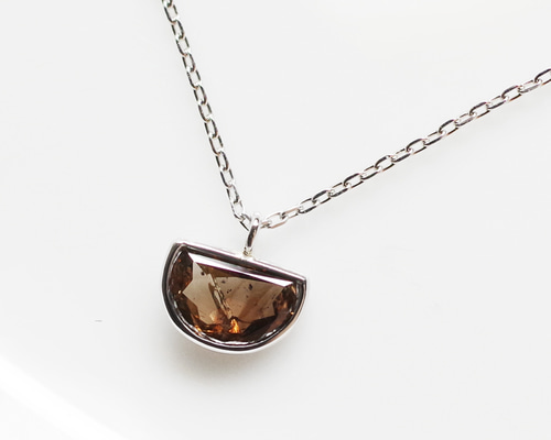 Pt900/850 クンツァイト　ネックレス Pt900 クンツァイト ダイヤモンドネックレス KU 4.16ct D 0.06ct
