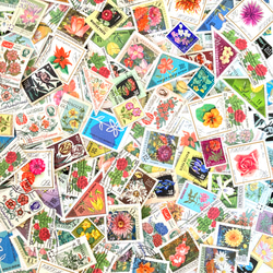 ＊。海外の美しい花の切手 .。＊ 15枚アソートセット（レジン封入素材、コラージュやラッピング等にも） 8枚目の画像