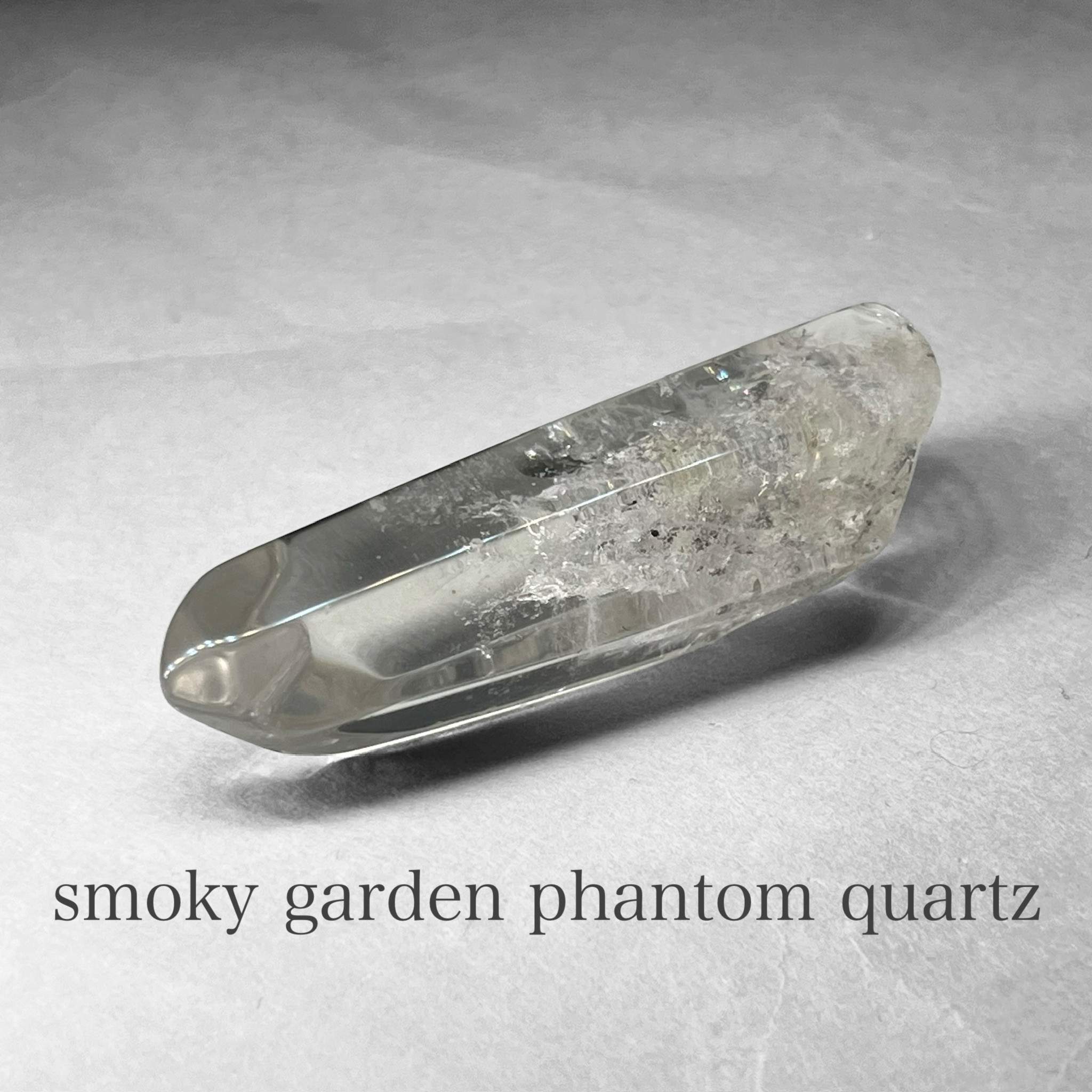 smoky garden phantom quartz / スモーキーガーデンファントムクォーツ 1 (レインボーあり)