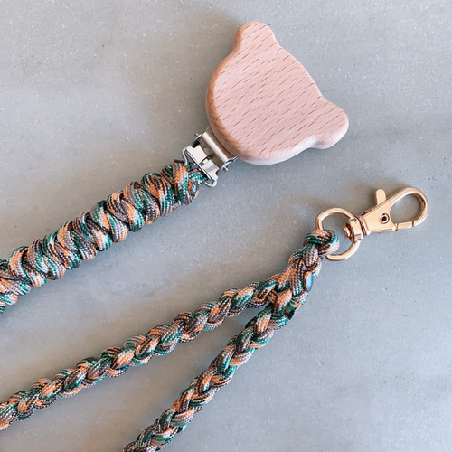 選べるカラー120通り】 おしゃぶりホルダー マルチホルダー おもちゃ