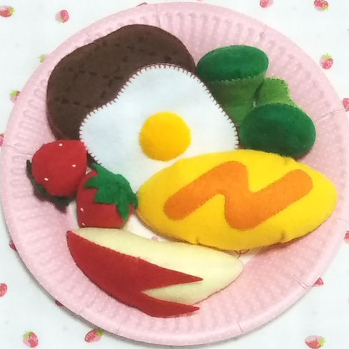 フェルト ままごと☆ハンバーグセット おもちゃ・人形 うりんこ堂 通販