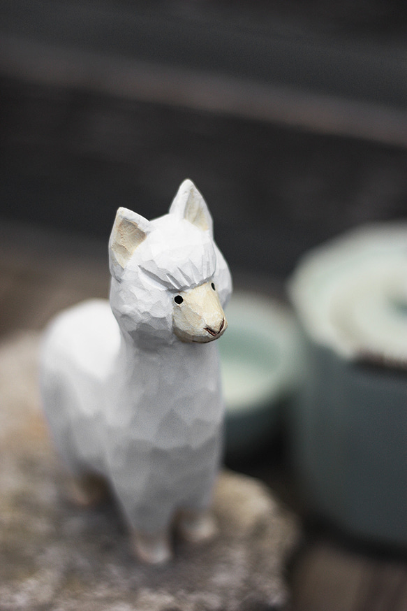 木製彫刻パラグアイ産アルパ パラグアイ アチェ族の木彫り