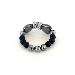 【電磁波対策】シュンガイトは効果なし？シュンガイトの電磁波効果｜テラヘルツ使用｜パワー 天然石 ストーン 指輪 リング 2枚目の画像