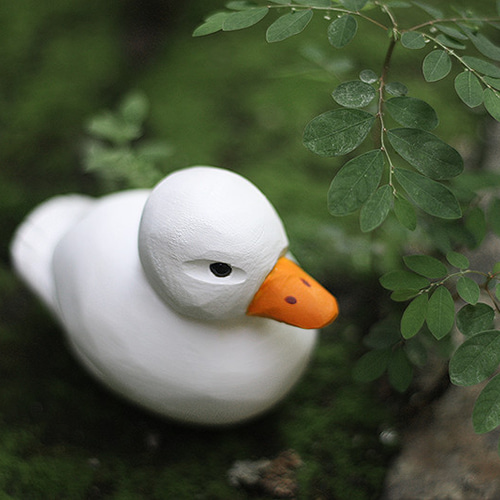 ベイビーアヒルちゃん ぬいぐるみ 海外作家様 ハンドメイド 部屋飾り 鴨