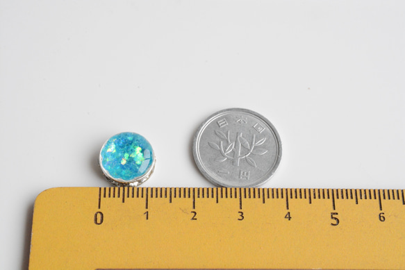 【3月限定】藍天櫻花：耳環/耳環【訂製】 第14張的照片