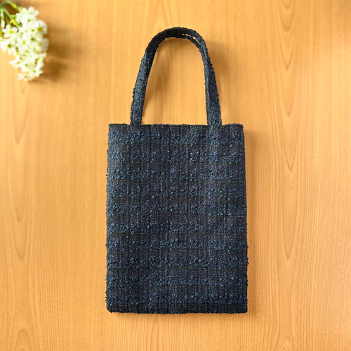 ツイードのフォーマルサブバッグ マチなし/サブバッグ/セレモニー