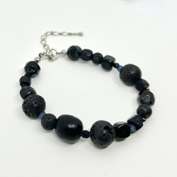 Woden Black Bracelet 4枚目の画像