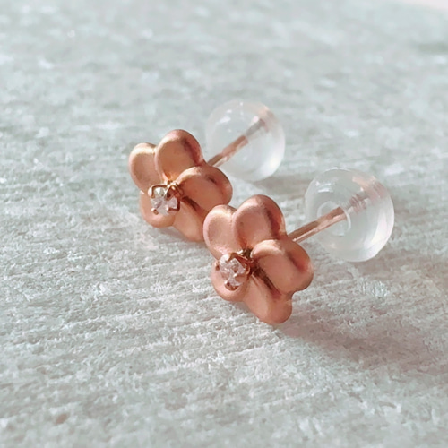 美品☆4°C K10PG 2wayパールピアス 美品☆4°C K10PG 2wayパールピアス K10ピンクゴールド/シルバー ピアス |