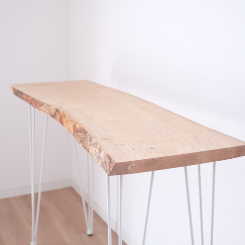 栃のテーブル / 仕事用デスク / ハイテーブル / table / 一枚板 栃のテーブル / 仕事用デスク / ハイテーブル / table / 一枚板