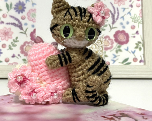黒猫ちゃんの編みぐるみキーホルダーN2｜Yahoo!フリマ（旧PayPay