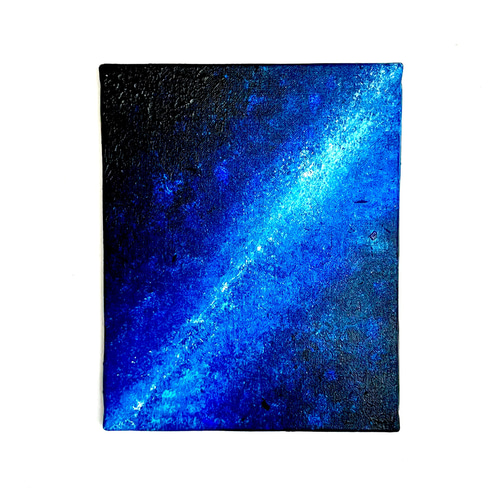 青の絵 深淵の青 夜空に心を委ねて【零105】 絵画 零freedbyshigi 通販