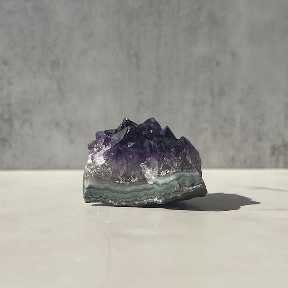 ウルグアイ産【アメジスト／紫水晶】クラスター（91.5g）鉱物 天然石 11枚目の画像
