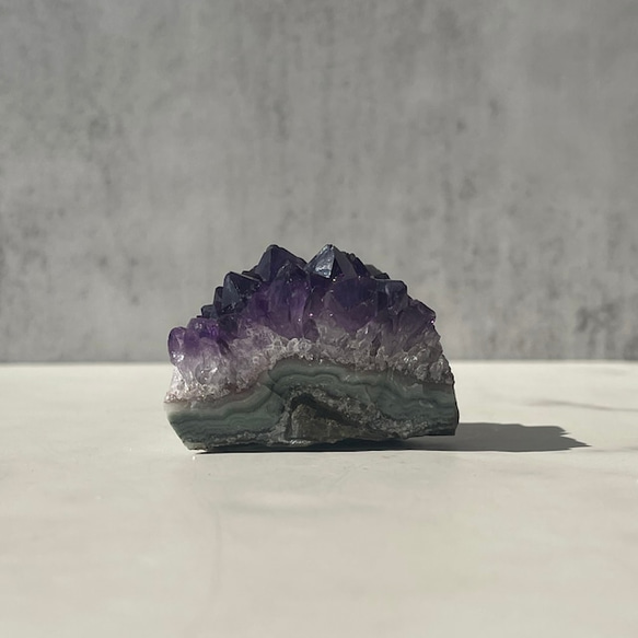 ウルグアイ産【アメジスト／紫水晶】クラスター（91.5g）鉱物 天然石 9枚目の画像