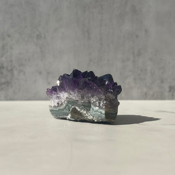 ウルグアイ産【アメジスト／紫水晶】クラスター（91.5g）鉱物 天然石 7枚目の画像