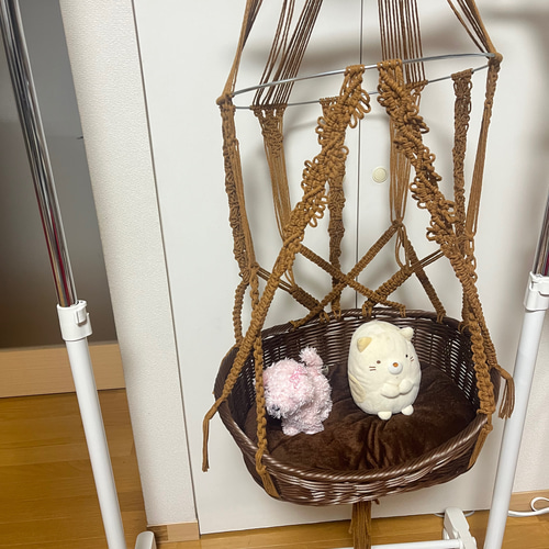 ○にゃんモック　マクラメ マクラメ にゃんモック その他インテリア雑貨 colorful lemon