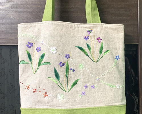 ❤スミレ❤ バッグ ポーチ ハンドメイド dd92e7ab3291bacd66ae267001bf88