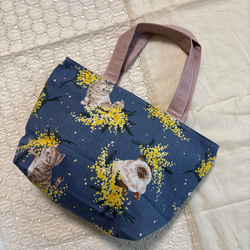 ハンドメイド・ ハイビスカスのトートバッグ ハンドメイド】ハイビスカス刺繍トートバッグ ハワイアン - メルカリ