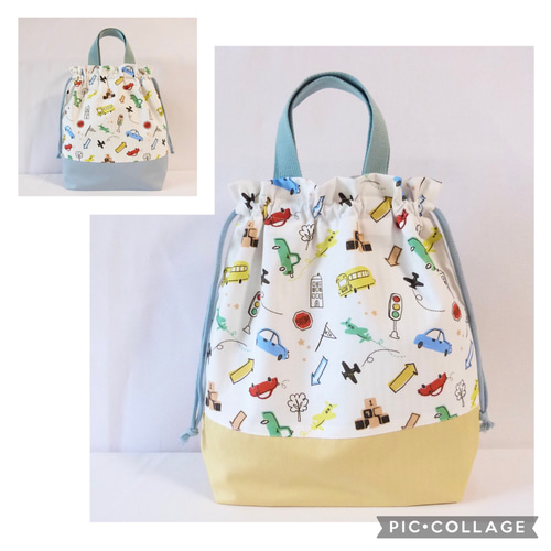 レッツゴー！！ レッスンバッグ 上履き入れ お着替え袋 3点セット