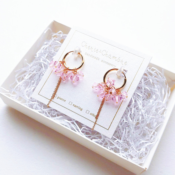 Sakura Color Foop Pierce/Earring 7枚目の画像