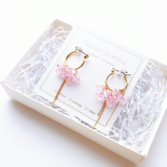 Sakura Color Foop Pierce/Earring 6枚目の画像