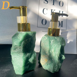 天然石の詰め替え用ボトル ポンプヘッド シャワー ヘアコンディショナー スキンケアローション 手指消毒剤 ch-657 7枚目の画像