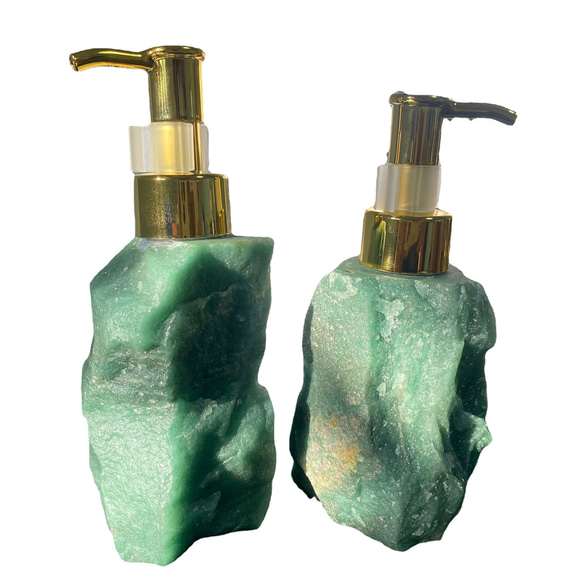 天然石の詰め替え用ボトル ポンプヘッド シャワー ヘアコンディショナー スキンケアローション 手指消毒剤 ch-657 12枚目の画像