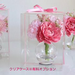 《ずっと咲いてる》ラナンキュラス＆カーネーション&紫陽花/アーティフィシャルフラワー 6枚目の画像