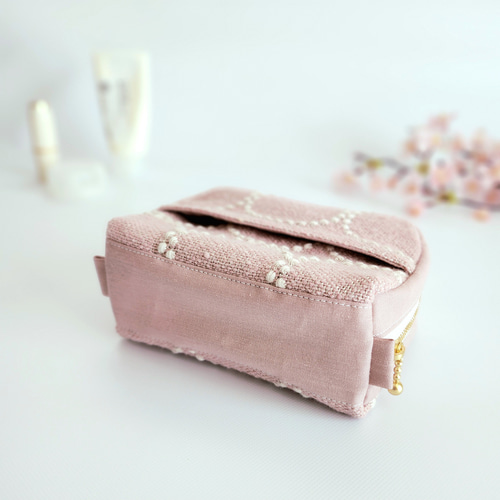 ラスト】ミナペルホネン・タンバリンのコロンとマチ付きティッシュ